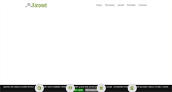 Desktop Screenshot of faronet.it