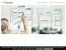 Tablet Screenshot of faronet.it